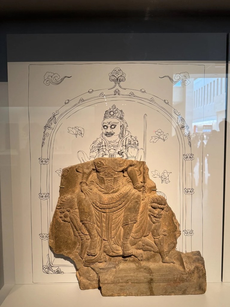 Restored historical artifact at the National Museum of Korea, highlighting Korea’s cultural heritage preservation.